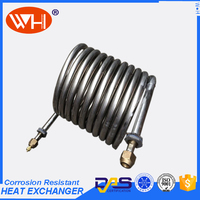 Condenser coil and evaporator coil of  tube evaporator water tank cooling coil condenser stainless