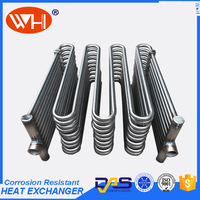 ISO Certification heat exchanger stainless steel coil tubing of  heating and cooling chilled water cooling coil
