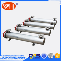 High efficiency tube and shell heat exchanger of water chiller shell and tube evaporator