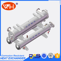 shell and tube refrigeration condenser Manufacturer water condenser of refrigeration machining
