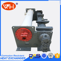 ISO Certification evaporater type heater exchanger,triple effect shell and tube chiller evaporator heat exchangers