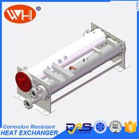 copper tubular condenser heat exchanger industrial outside condenser of CE and ISO9001 standard