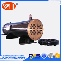more images of High Quality condenser with shell and tube heat exchanger  of Sea Water Condenser