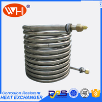 more images of copper coil heat exchanger cylindrical is copper for heating of the water