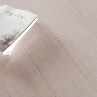Strand Woven Bamboo Floor Stained White Color Bamboo Flooring