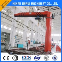 more images of Factory Direct Sale Electric Hoist Floor Mounted Cantilever Jib Crane 5Ton