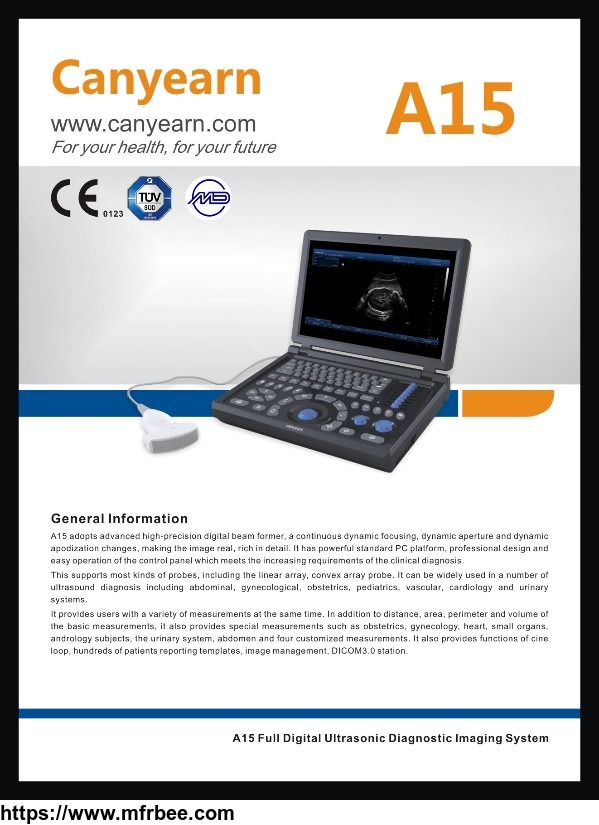 canyearn_a15_full_digital_laptop_ultrasonic_diagnostic_system