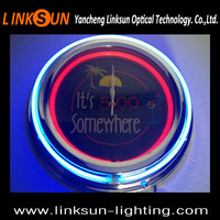 neon clock customized factory price