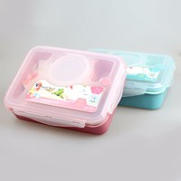 BPA Free Eco-Friendly Durable Lunch Box Waterproof Bento Box Leak proof