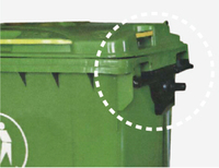 more images of Plastic dustbin, trash bin, garbage bin,ash bin, trash can, garbage can