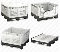 more images of pallet container,folding logistic box