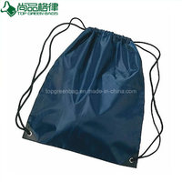 more images of Recycled Custom Logo Waterproof Drawstring gym backpack bag