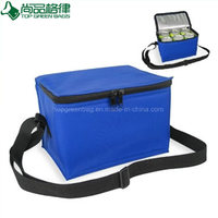 more images of Promotional custom polyester insulated cans cooler carry bag for frozen food