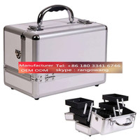 more images of Expandable  Aluminum Tray Makeup Case