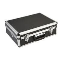 18''x13''x6'' aluminum advanced hand-making case with compartment and tool plate