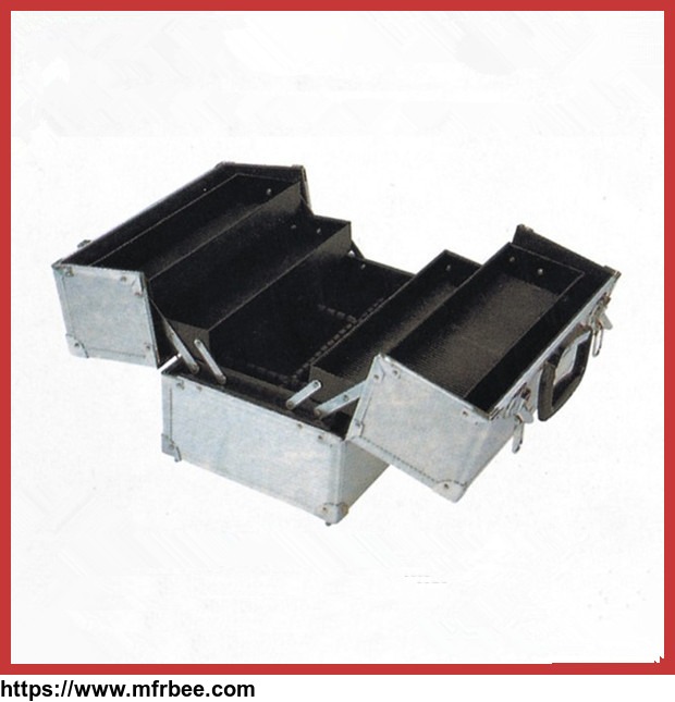 new_quality_silver_aluminum_tool_case_with_extendable_trays_custom