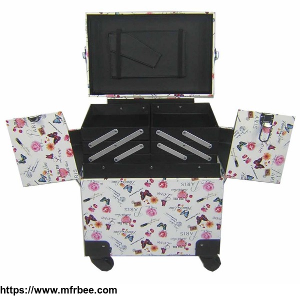 professional_rolling_makeup_trolley_case_with_drawers_custom