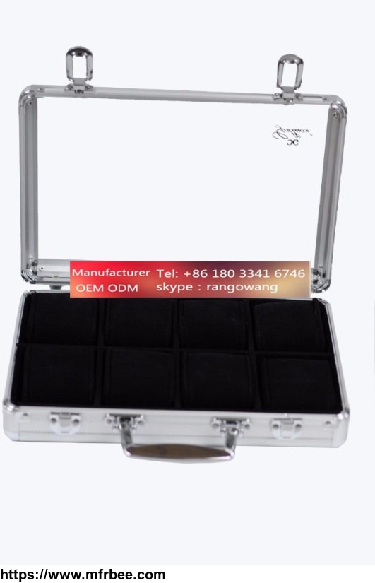 slots_storage_travel_black_silver_aluminium_tin_watch_box_case