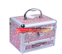 New aluminum case / portable cosmetic casse Custom