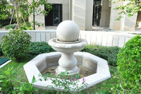 more images of Natural granite stone fortune/geomantic/ fengshui ball