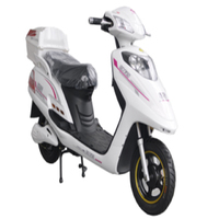 48V1000W Cheap Adult Electric Motorcycle with Pedal, Electric Powered Moped with Lead-Acid Battery