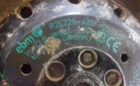ebm-papst R2E225-AT51-05 AC Centrifugal Fan