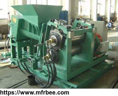 double_conical_screw_extruding_sheeter