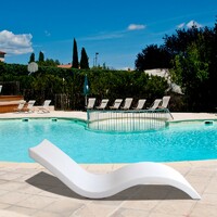 more images of Swimming pool chaise ledge pool furniture in pool chair