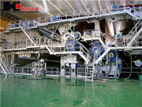 more images of 4800/350 300t/d paper board machine made in china