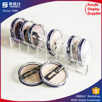 Compact Acrylic Powder Holder With 8 Space Acrylic Display Case Organizer