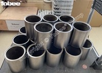 more images of Tobee® Ceramic Shaft Sleeve E075J32 on 6x4D-AH or 8x6E-AH Slurry Pumps.