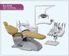 CE approved Dental chair KJ-916 with top-mounted tool tray