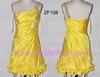 Short Applique Pleated Beading Satin Cocktail DressesZF108