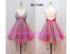 Short Beading Sexy Net Prom Dresses WL1045