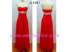 more images of Long Pleated Beading Chiffon Evening Dresses J1251