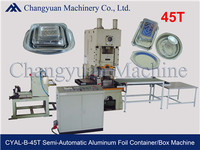 more images of Semi Automatic Aluminum Foil Container Production line