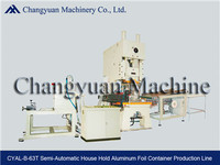 more images of 63T Semi Automatic Aluminium Foil  Food Container/Dishes Making Machine