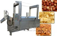 Continuous Peanuts Frying Machine|Groundnut Automatic Frying Machine