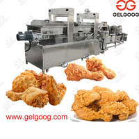 Automatic Chicken Frying  Machine Line