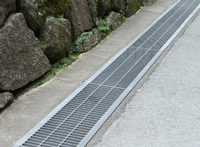 more images of U type steel grating trench drainage cover