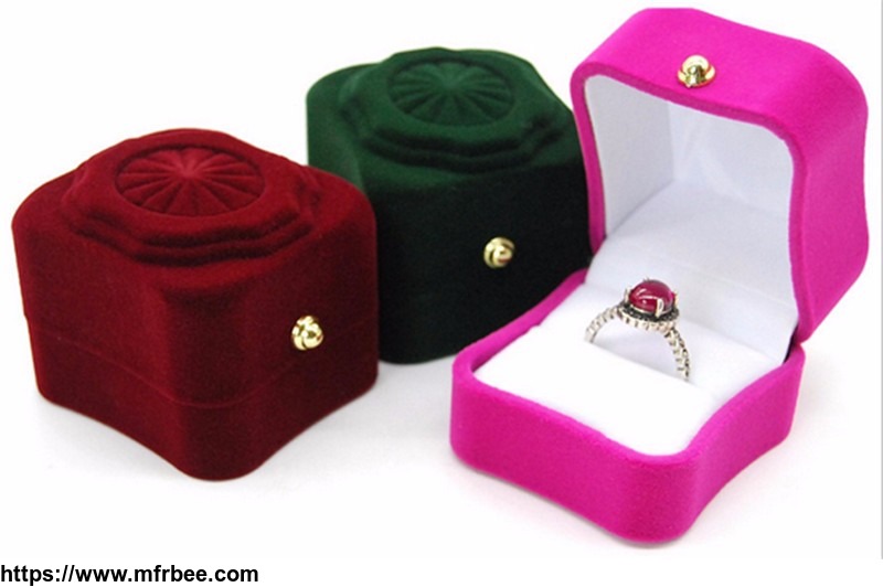 new_design_colorful_flocking_jewelry_display_box_packaging