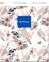 Quail & Roses Planner Cover