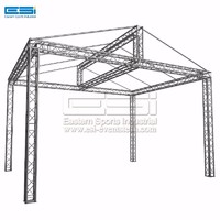 High quality cheap manufacturer professional easy frame aluminum studio light flat roof truss system for sale