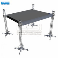 Factory aluminio aluminum aluminium alloy square design frame theatrical trust truss beam for sale