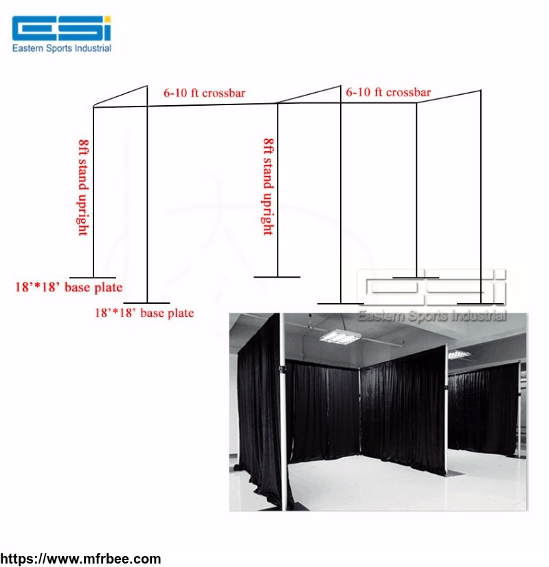 2018_wholesale_factory_direct_pipe_and_drape_frame_for_backdrop