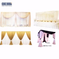 more images of Background wedding backdrop decoration pipe and draper backdrop for sale