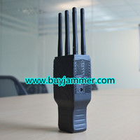 more images of Handheld 6 Bands All CellPhone and WIFI Signal Jammer with Nylon Case