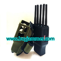 more images of Handheld 8 Bands All CellPhone and WIFI LOJACK GPS Signal Jammer with Nylon Case