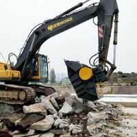 MONDE excavator crusher bucket for quarry