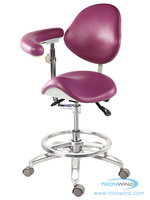 Saddle Chair with Armrest TS09, Ergonomic Chair, Saddle Stool, Ophthalmic Chair